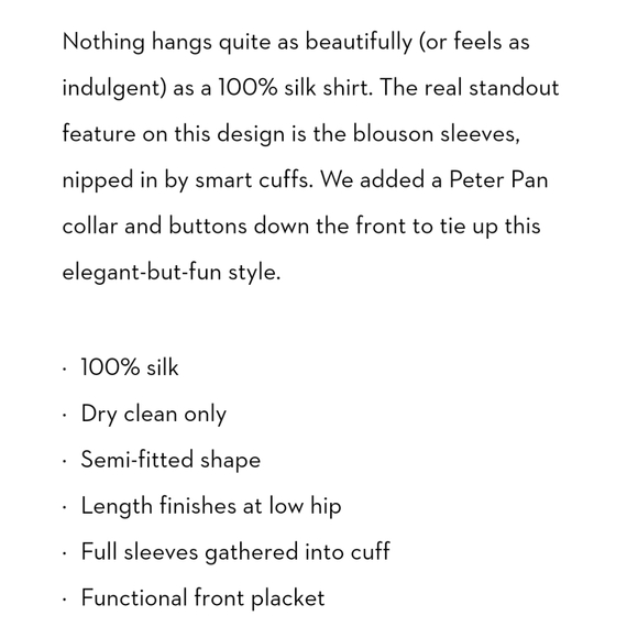 Boden Blouson Sleeve Silk Shirt- Post Box Red - Picture 13 of 13